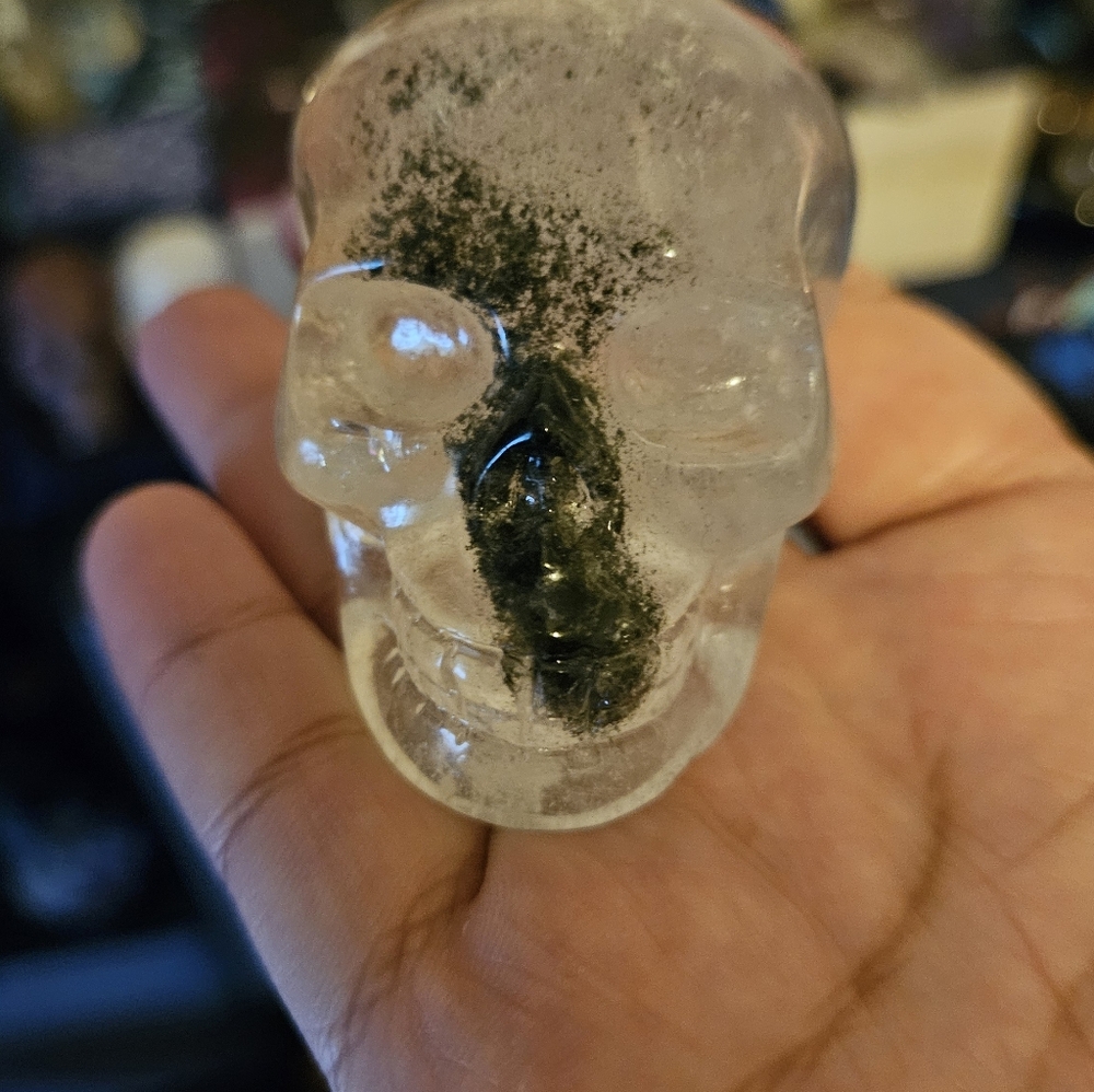 Garden Quartz Skull
